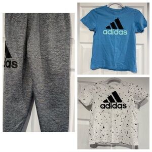 Adidas Shirts and pants bundle